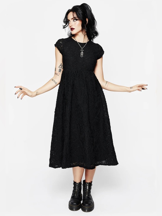 Disturbia Dresses & Skirts - Disturbia Maladie Midi Smock Dress